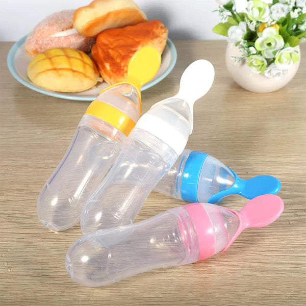 SJR MEGA MART® Baby Spoon Feeder | With Fruit Pacifier